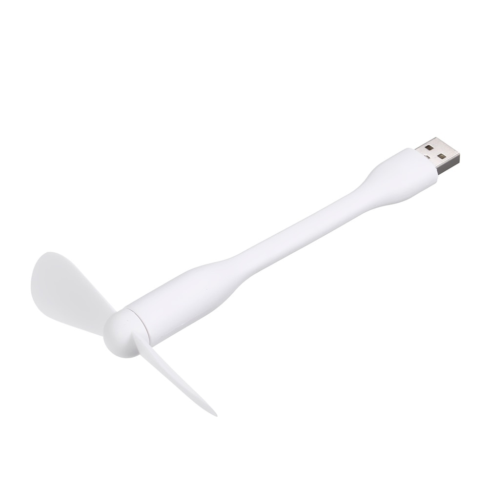 Мобильный вентилятор USB белый