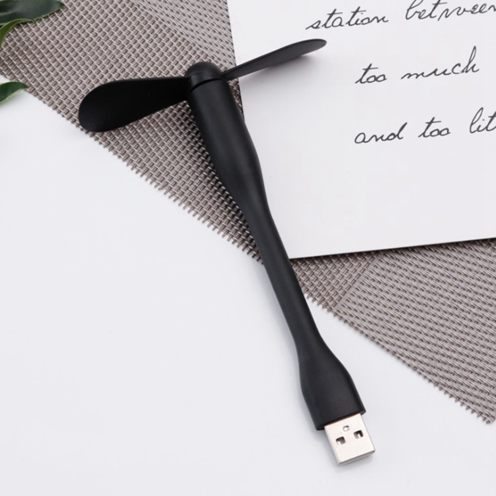Мобильный вентилятор USB черный
