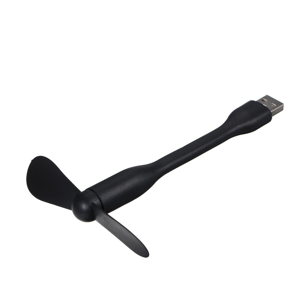 Мобильный вентилятор USB черный