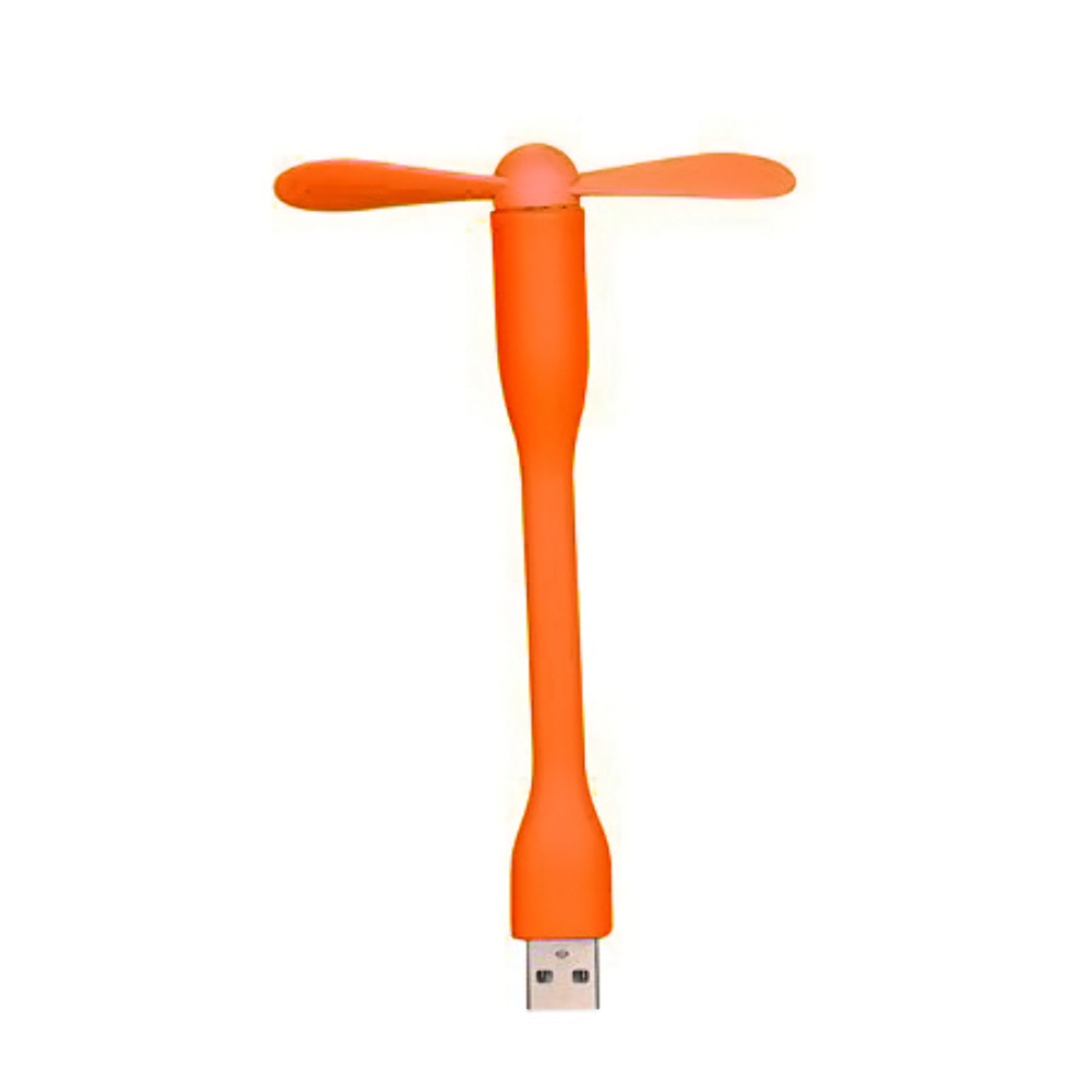 Мобильный вентилятор USB оранжевый