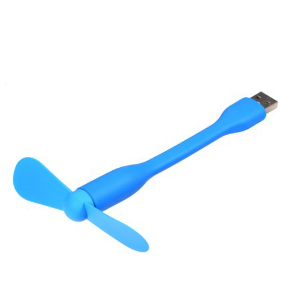 Мобильный вентилятор USB синий