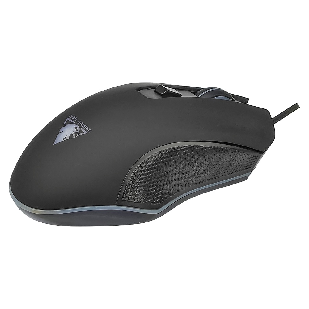 Игровая мышь Jedel GM690 3200 DPI с RGB подсветкой черная
