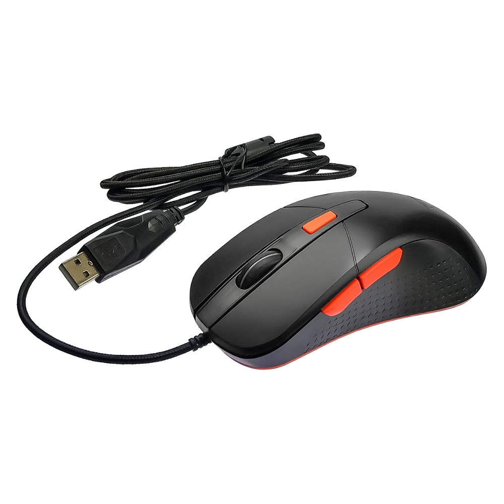 Игровая мышь Jedel GM820 3200 DPI с RGB подсветкой черная