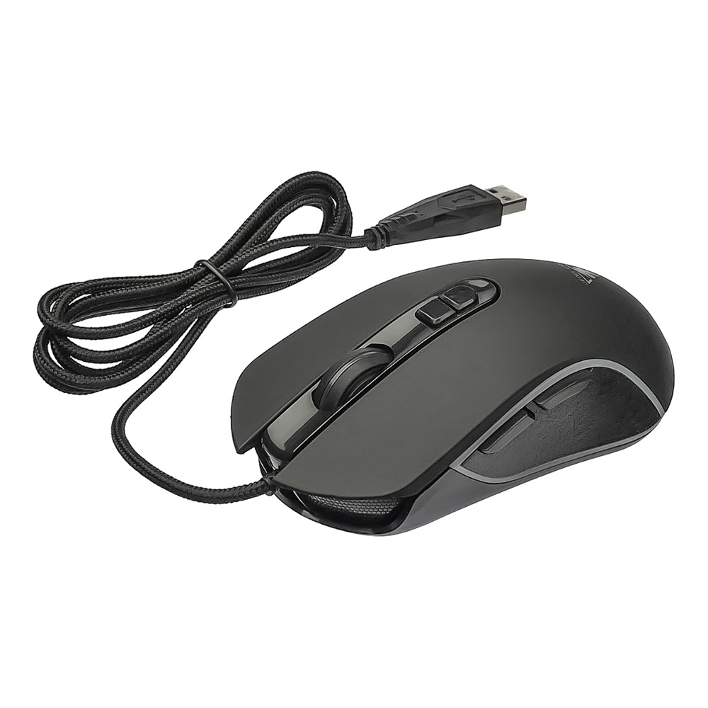 Игровая мышь Jedel GM870 3200 DPI с RGB подсветкой черная
