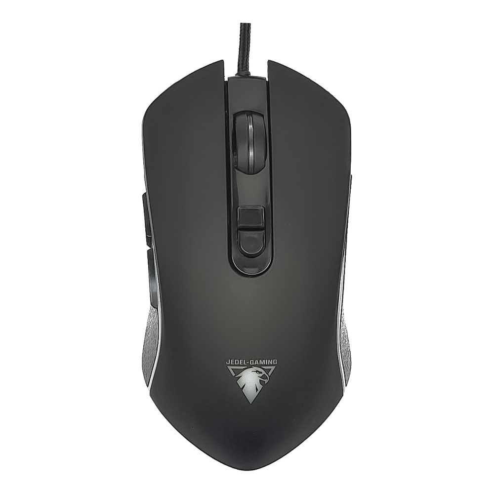 Игровая мышь Jedel GM870 3200 DPI с RGB подсветкой черная