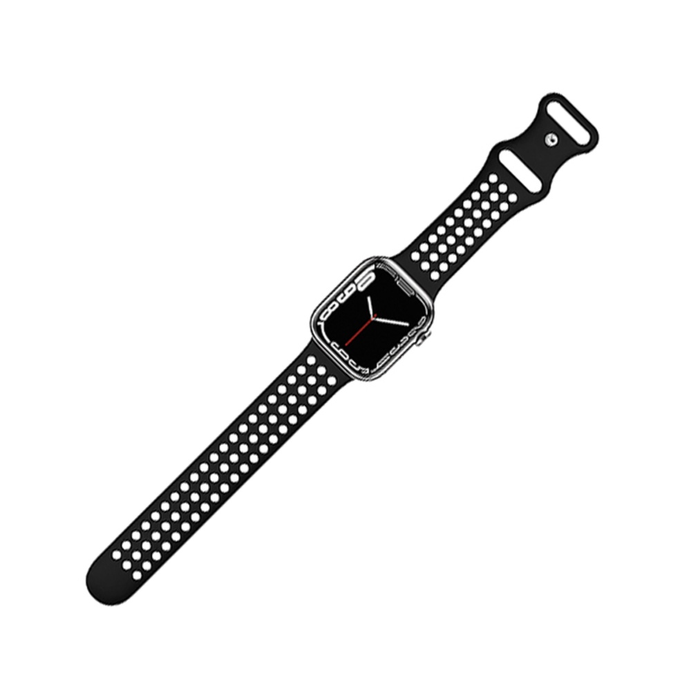 Ремешок силиконовый Hoco iWatch WA08 honeycomb 38/ 40/ 41mm black