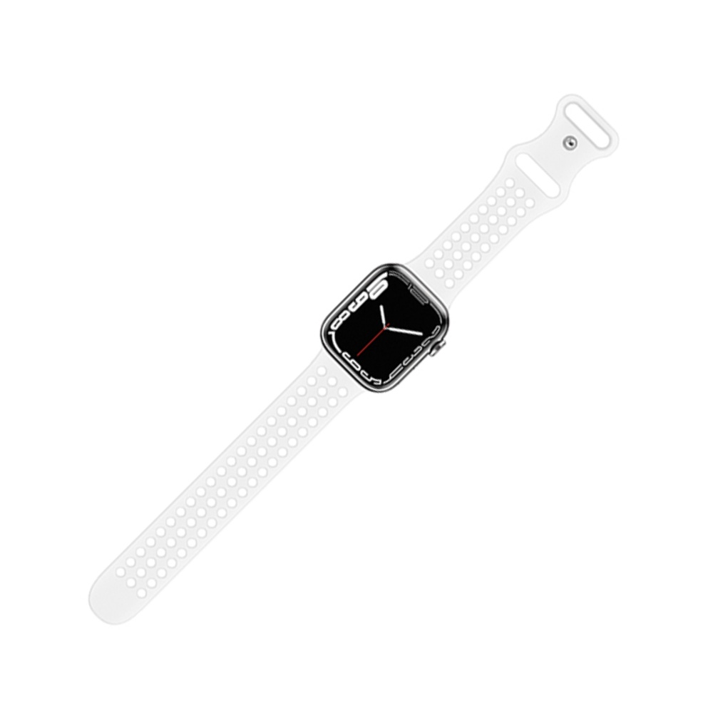 Ремешок силиконовый Hoco iWatch WA08 honeycomb 38/ 40/ 41mm white