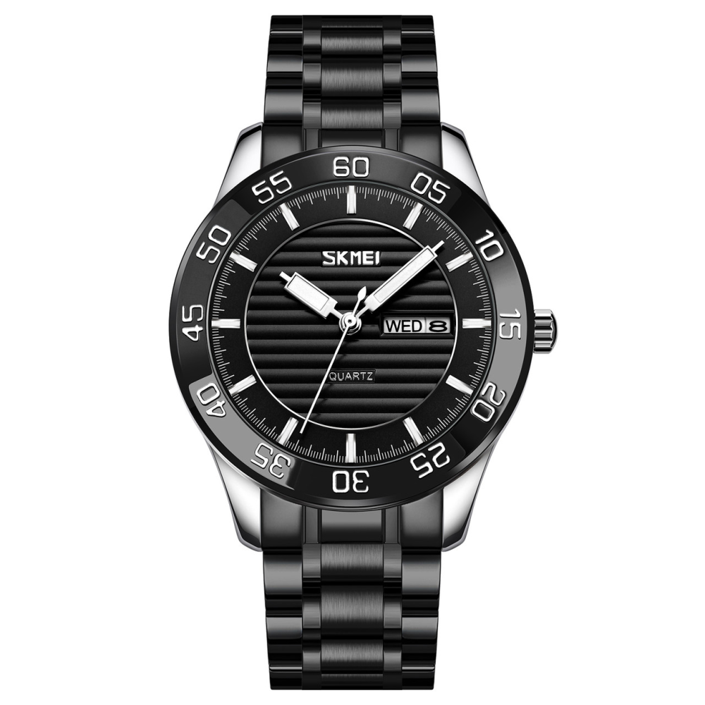 Skmei 9293SIBKBK Silver-Black SALE