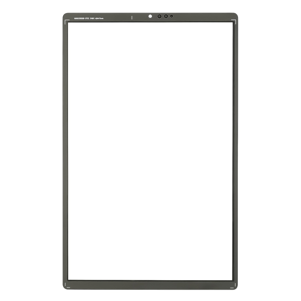 Стекло тачскрина с OCA плёнкой для Lenovo Tab M10 Plus (X606) чёрное с олеофобным покрытием, закалённое