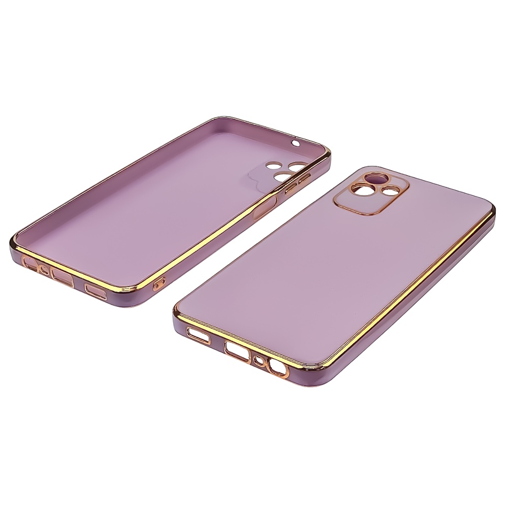 Чехол Glossy Color для Samsung A04s A047F цвет  1 лавандовый