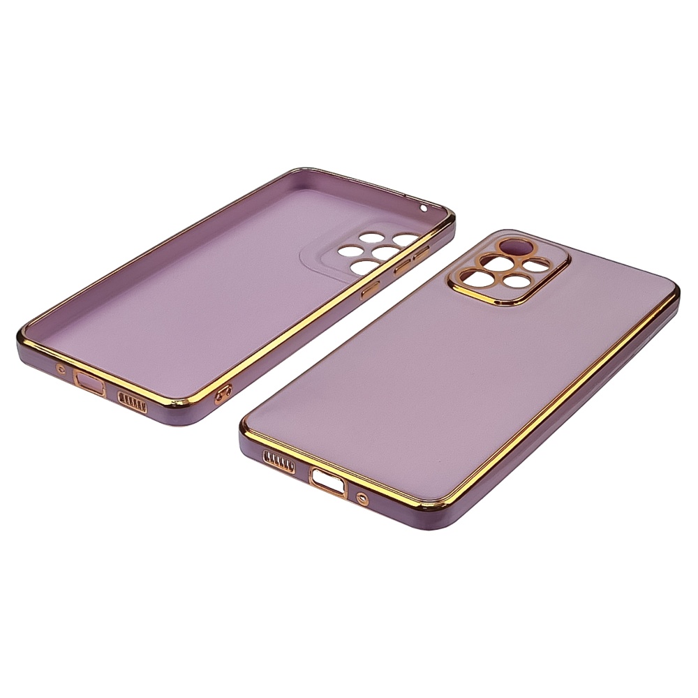 Чехол Glossy Color для Samsung A33 2022 A336B цвет  1 лавандовый