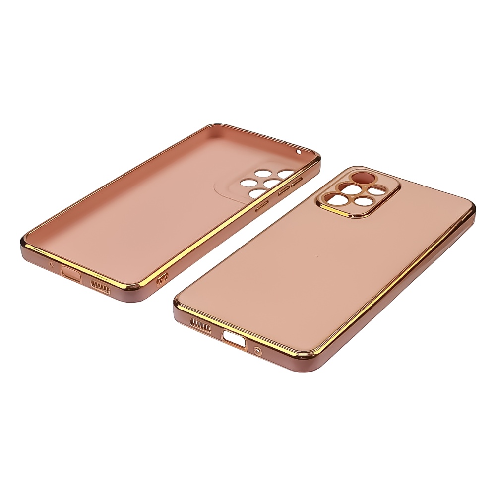 Чехол Glossy Color для Samsung A33 2022 A336B цвет  2 розовый