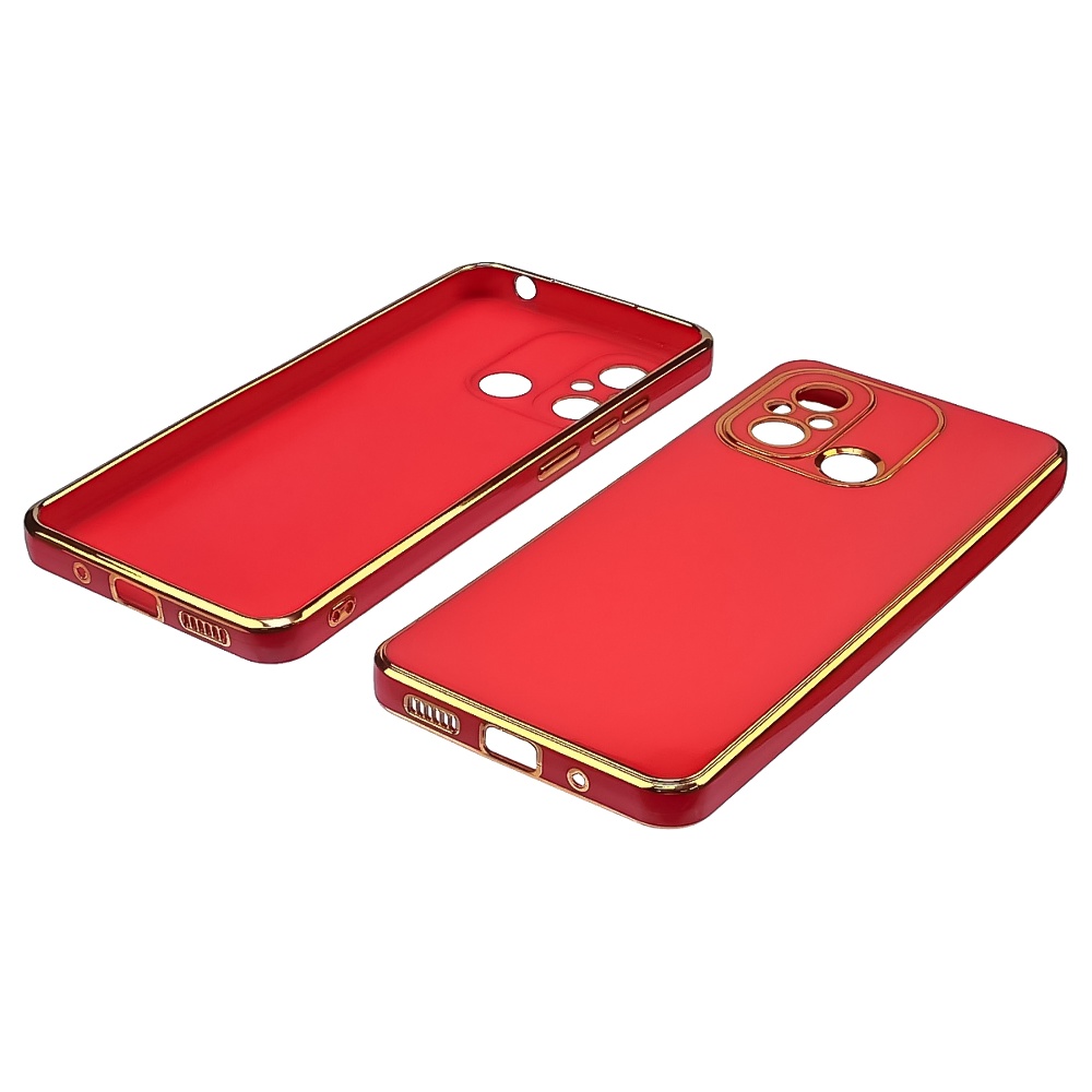 Чехол Glossy Color для Xiaomi Redmi 12C (6,71") (168,76 x 76,41 x 8,77 mm) цвет  3 коралловый