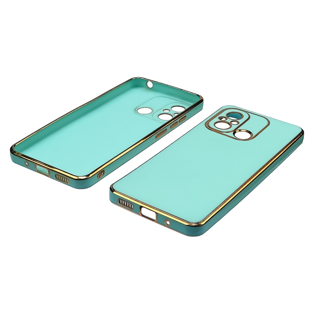 Чехол Glossy Color для Xiaomi Redmi 12C (6,71") (168,76 x 76,41 x 8,77 mm) цвет  4 бирюзовый