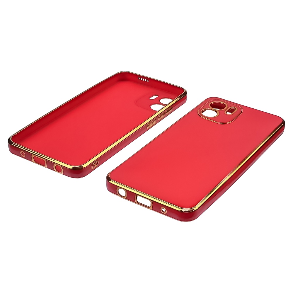 Чехол Glossy Color для Xiaomi Redmi A1 цвет  3 коралловый