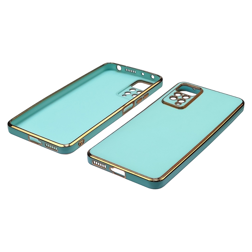 Чехол Glossy Color для Xiaomi Redmi Note 11 Pro (EUR 164.2 x 76.1x 8.1 mm) цвет  4 бирюзовый