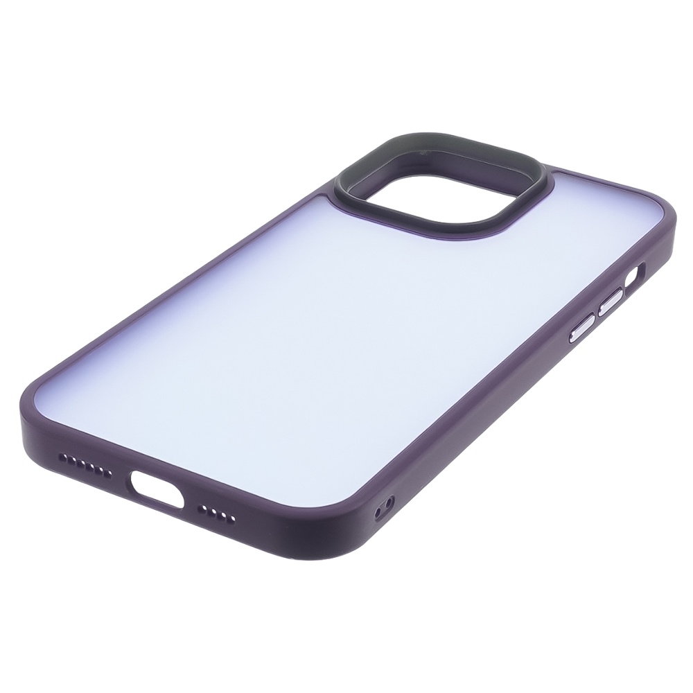 Чехол Colorful Matte Case для Apple iPhone 14 Pro Max темно-фиолетовый Люкс