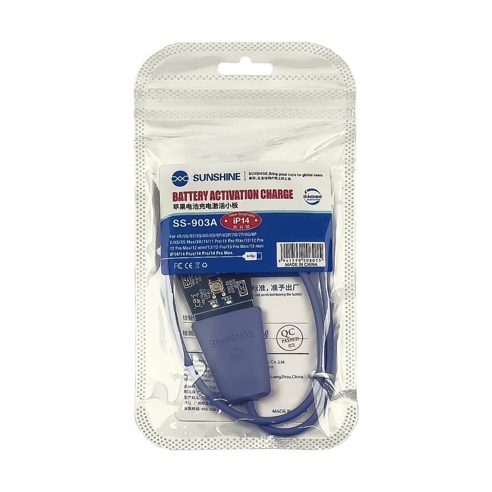 Плата активации и зарядки аккумуляторов Sunshine SS-903A (5G -14 Pro Max)