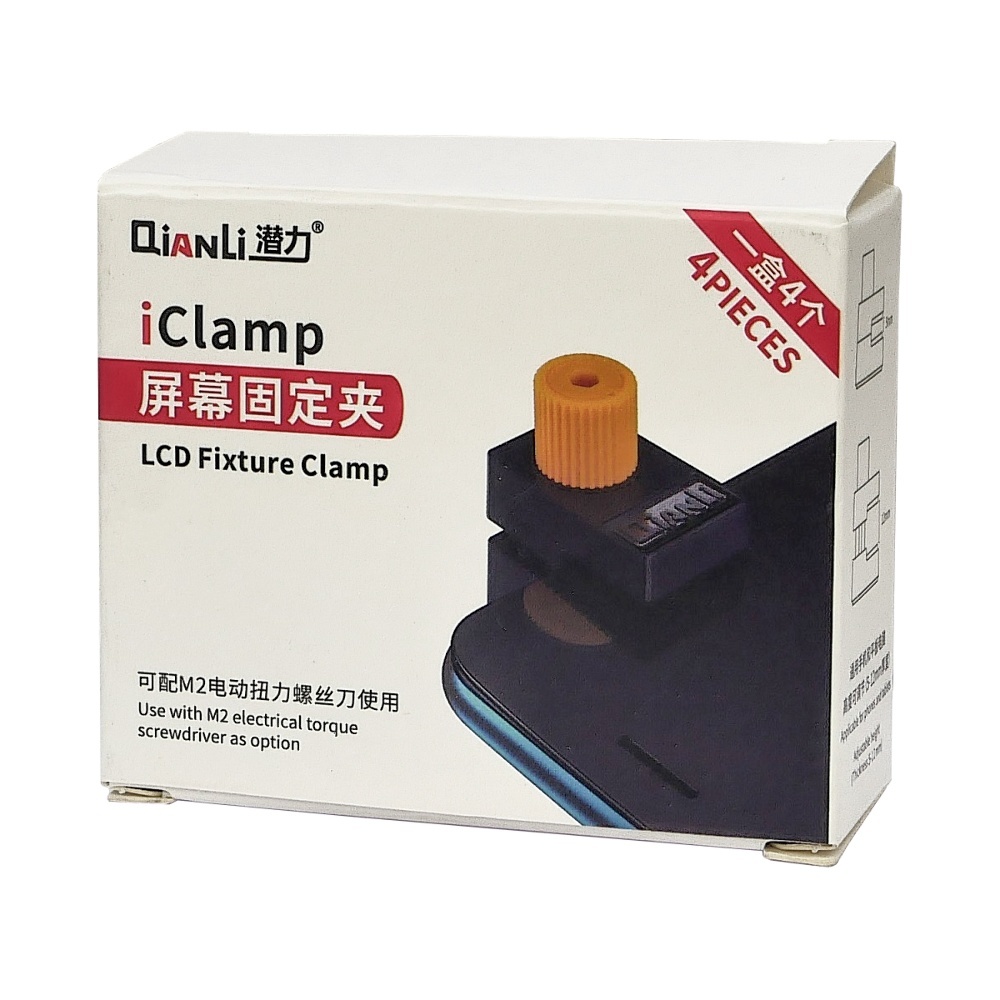 Зажим-струбцины (4шт) QianLi iClamp 2.0, пластиковые, рабочий ход 5-12мм