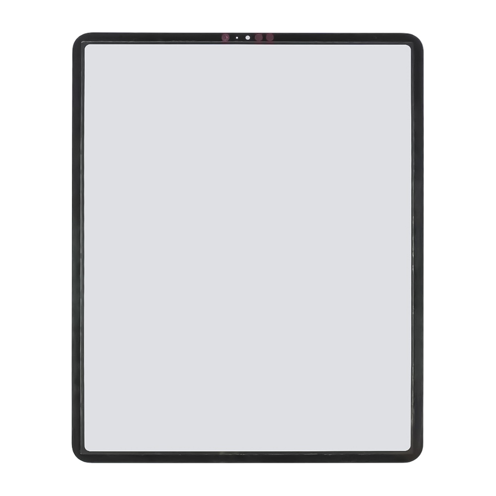 Стекло тачскрина с OCA плёнкой для Apple iPad Pro 12,9 (2018) чёрное с олеофобным покрытием, закалённое