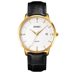 Skmei 1801LGDWT Gold-White Leather Skmei 1801LGDWT Gold-White Leather