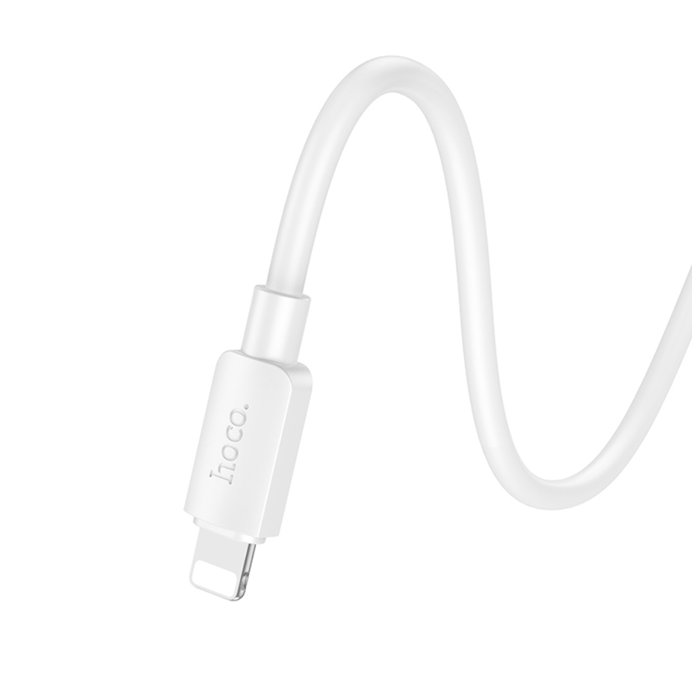 Кабель Hoco X96 USB to Lightning 1m white