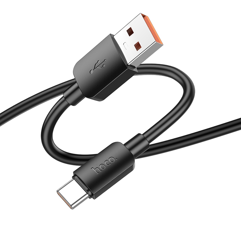 Кабель Hoco X96 USB to Type-C QC 100W 1m black