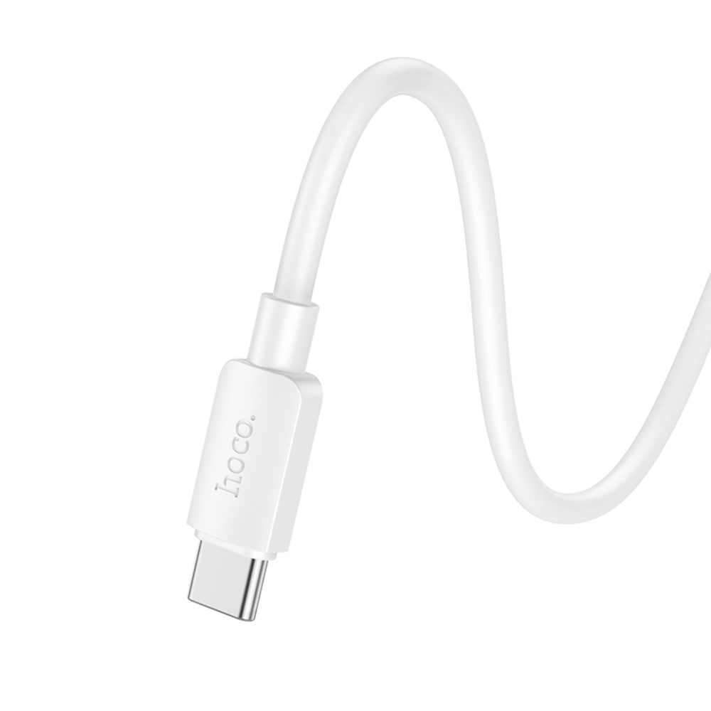 Кабель Hoco X96 USB to Type-C QC 27W 1m white