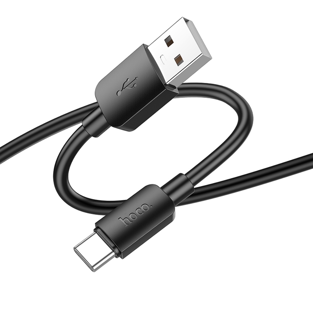 Кабель Hoco X96 USB to Type-C QC 27W 1m black