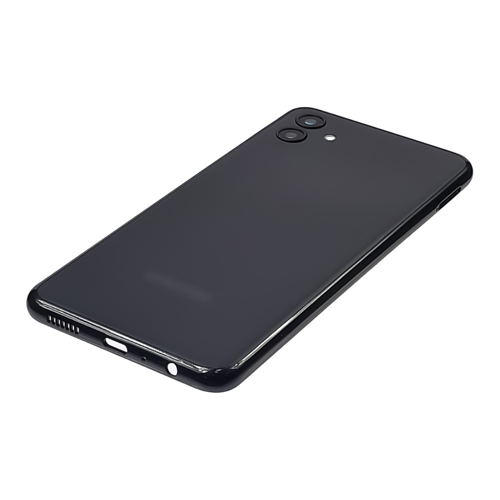 Задняя крышка для Samsung A045 Galaxy A04 (2023) Black (чёрная)