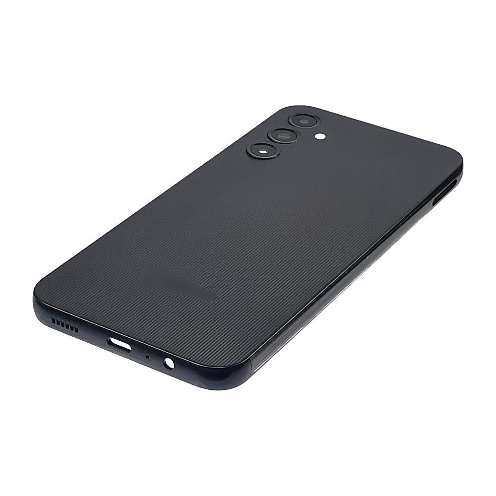 Задняя крышка для Samsung A145 Galaxy A14 (2023) Black (чёрная)