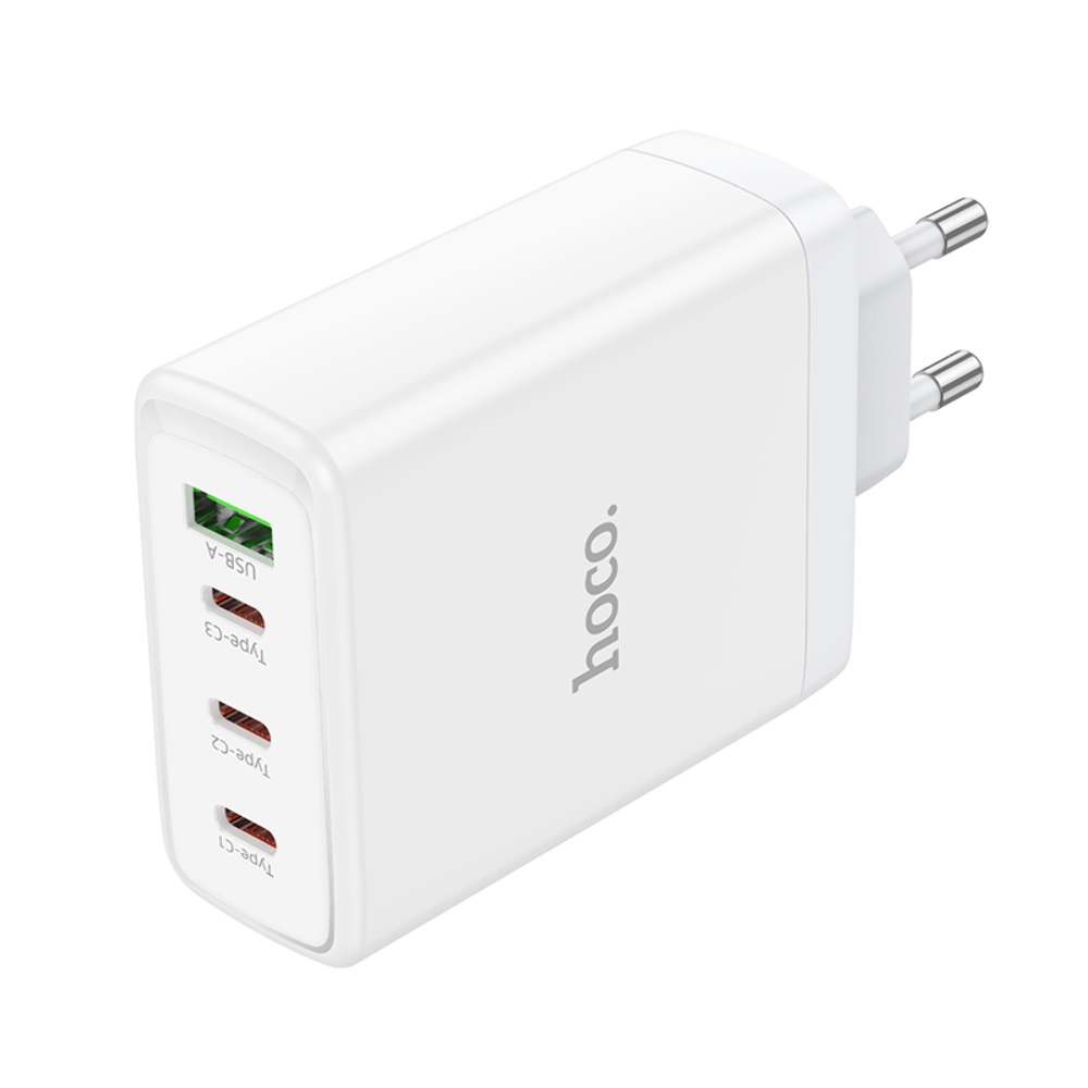 Сетевое зарядное устройство Hoco N31 PD100W 3C1A белое