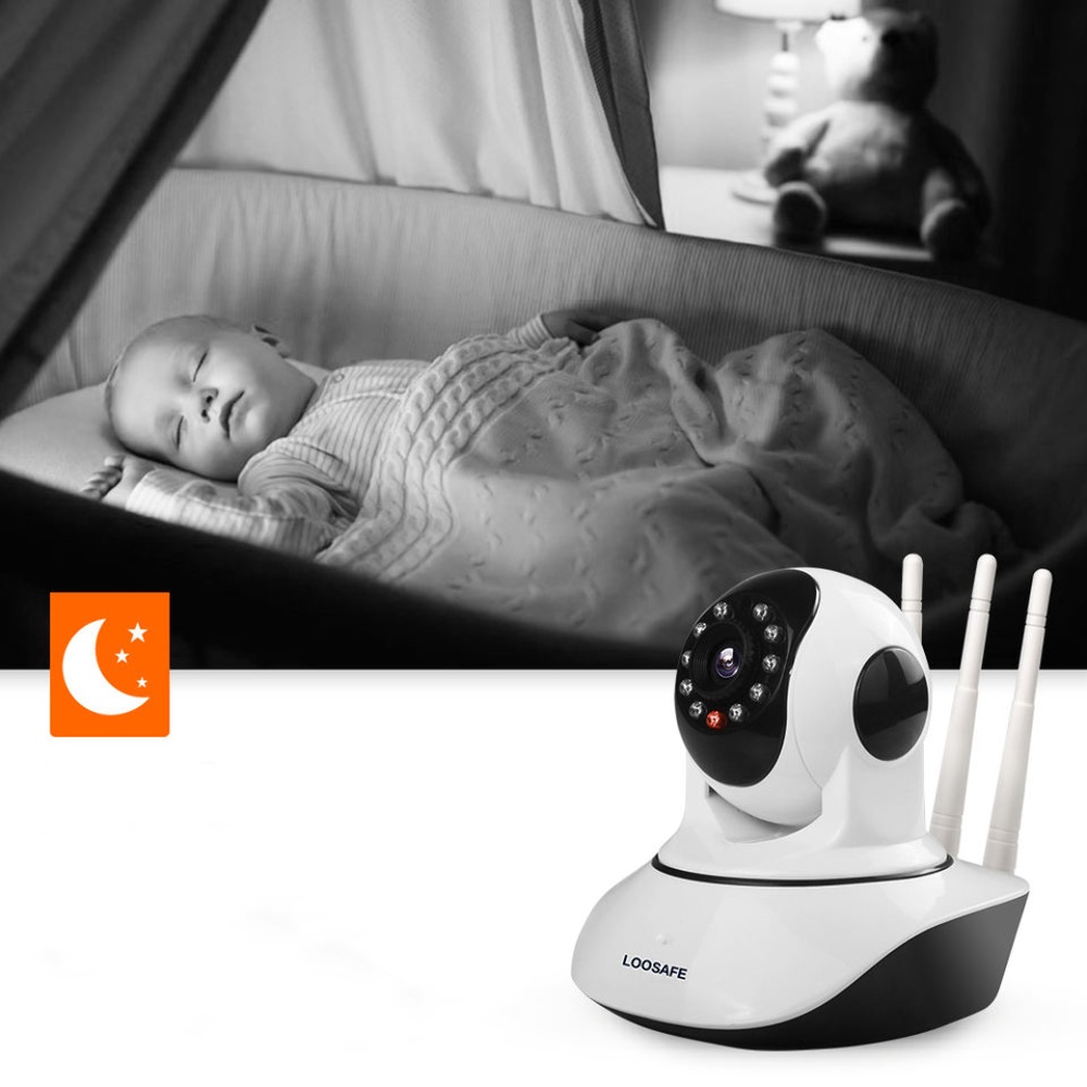 IP-камера видеонаблюдения Loosafe 130844-F3 белая