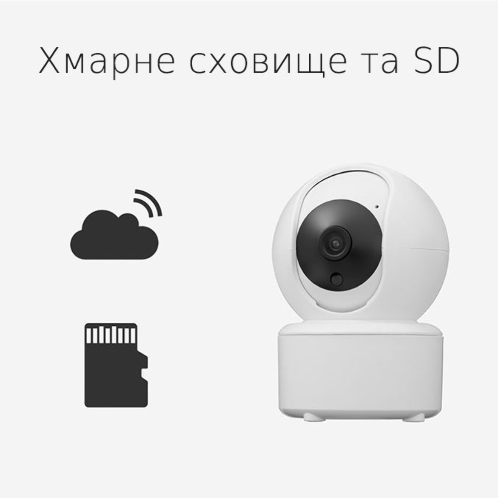 IP-камера видеонаблюдения Loosafe 131477-LS-A50-2MP белая