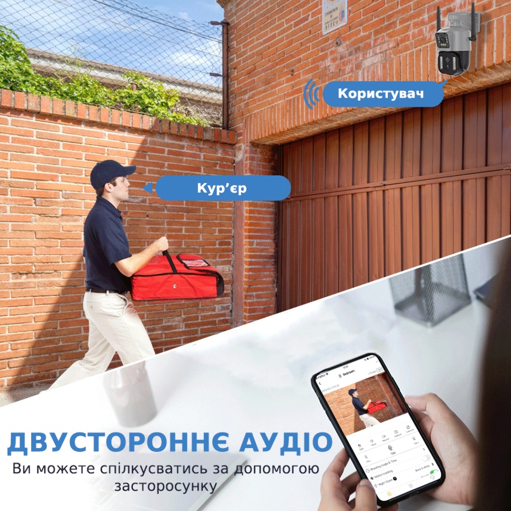 IP-камера видеонаблюдения Loosafe 131519-B3 черная