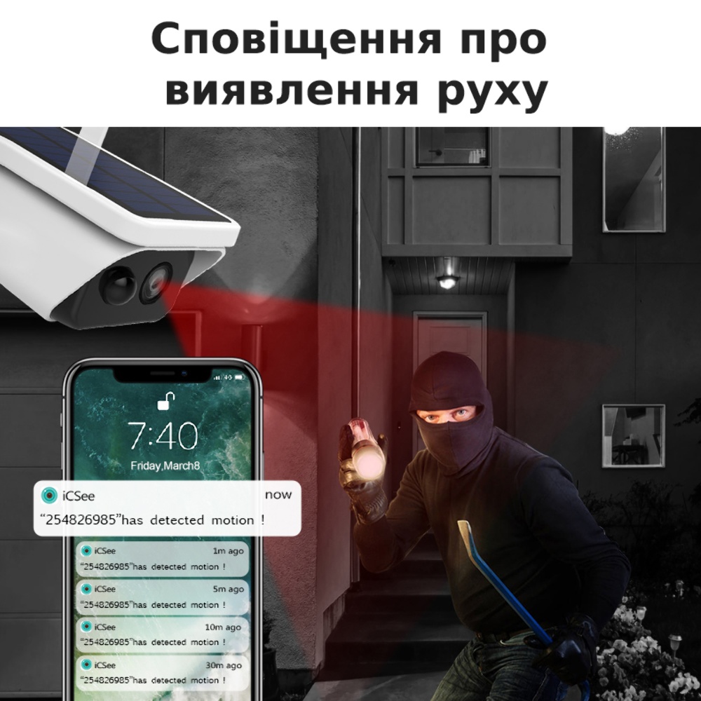 IP-камера видеонаблюдения Loosafe 150233-LS-G3 Plus WiFi белая