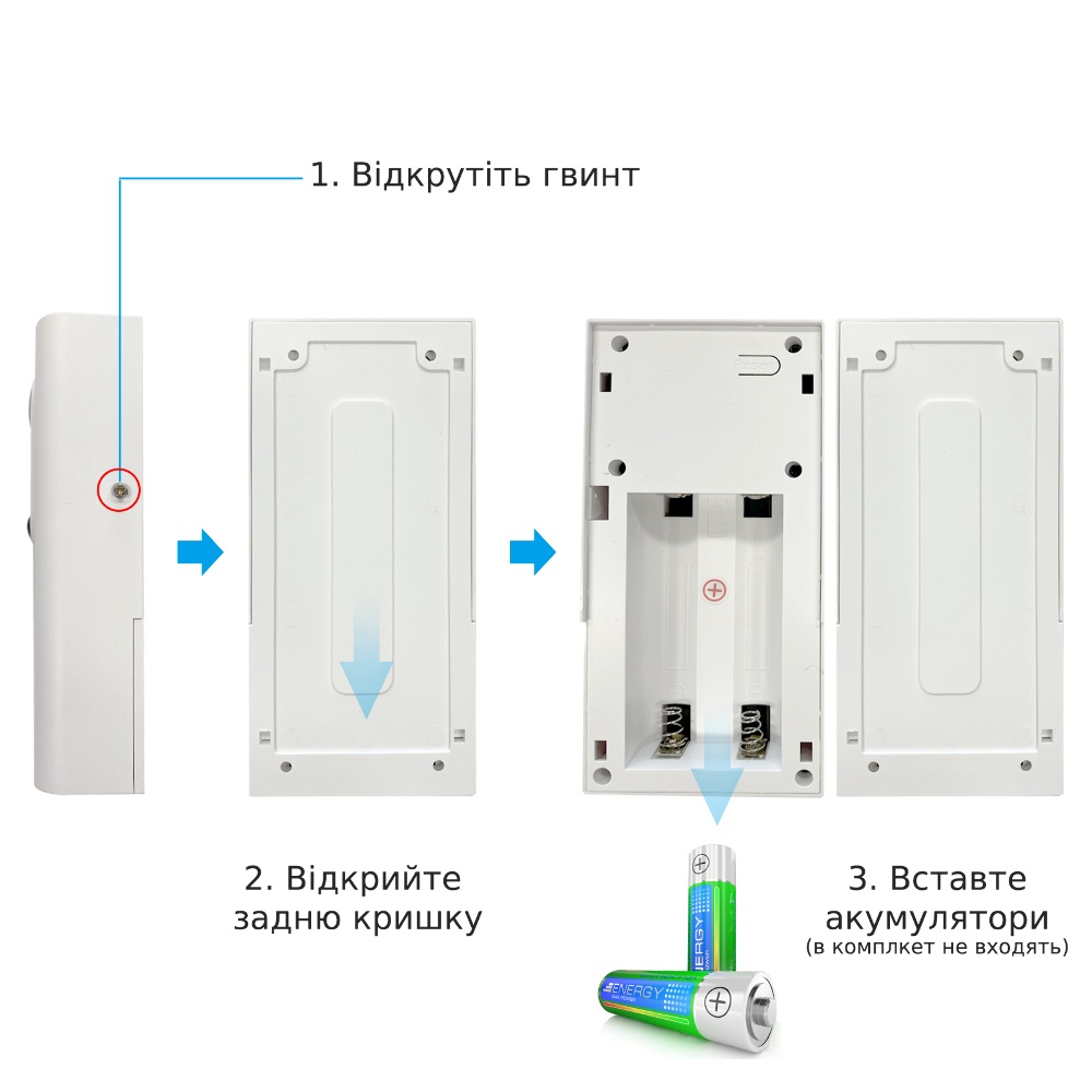 IP-камера видеодомофон Loosafe LS-ML10 Door bell белая