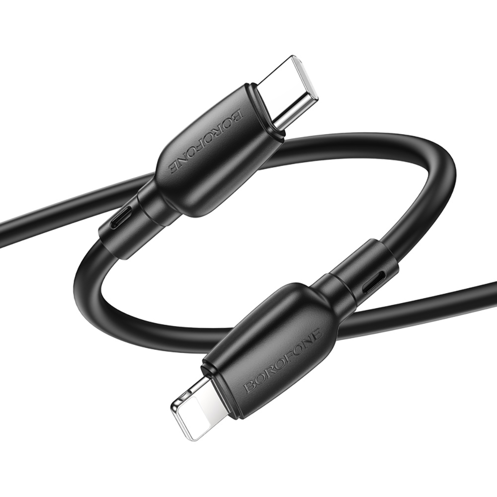 Кабель Borofone BX93 Type-C to Lightning PD 1m black