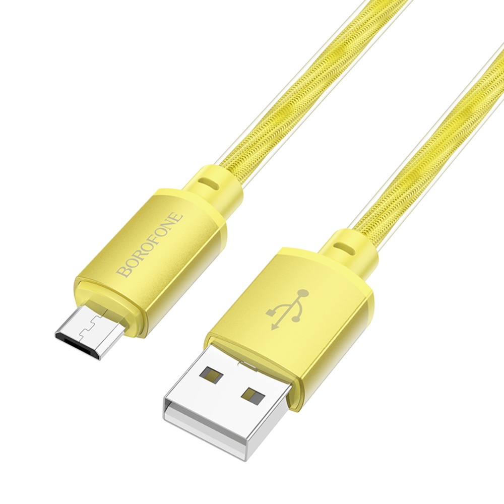 Кабель Borofone BX95 USB to MicroUSB 1m gold