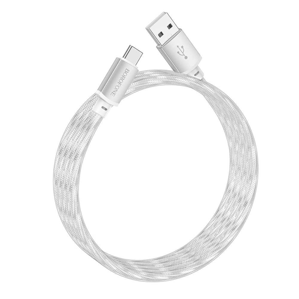 Кабель Borofone BX95 USB to Type-C 1m silver