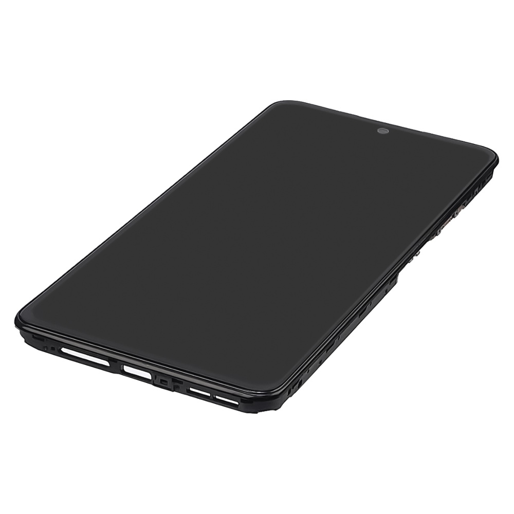 Дисплей для Xiaomi Redmi Note 12 Pro (4G) с чёрным тачскрином и корпусной рамкой OLED