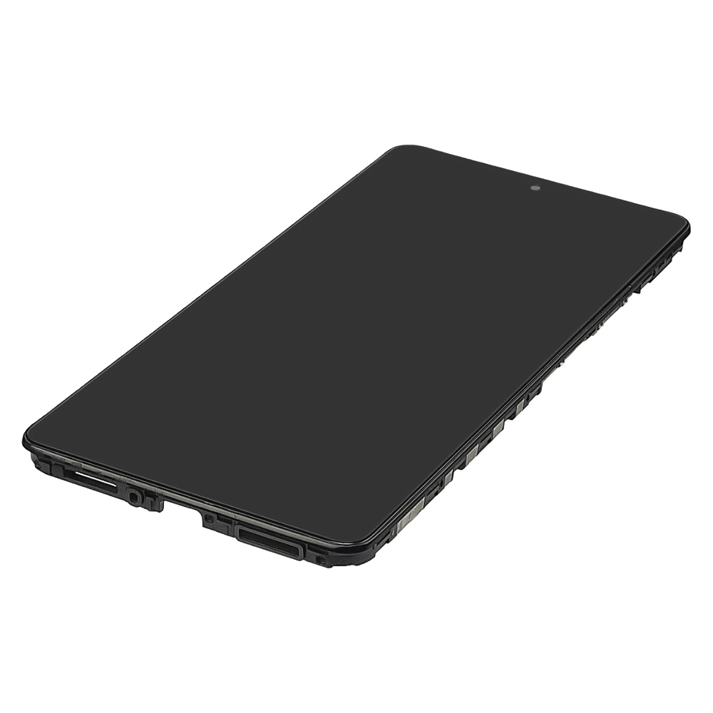 Дисплей для Xiaomi Redmi Note 12 Pro (5G) с чёрным тачскрином и корпусной рамкой OLED