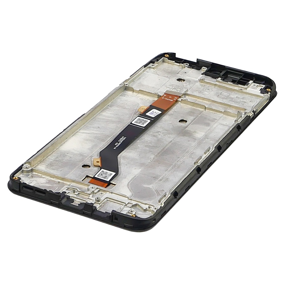 Дисплей для TECNO Spark 8P (KG7N) с чёрным тачскрином и корпусной рамкой