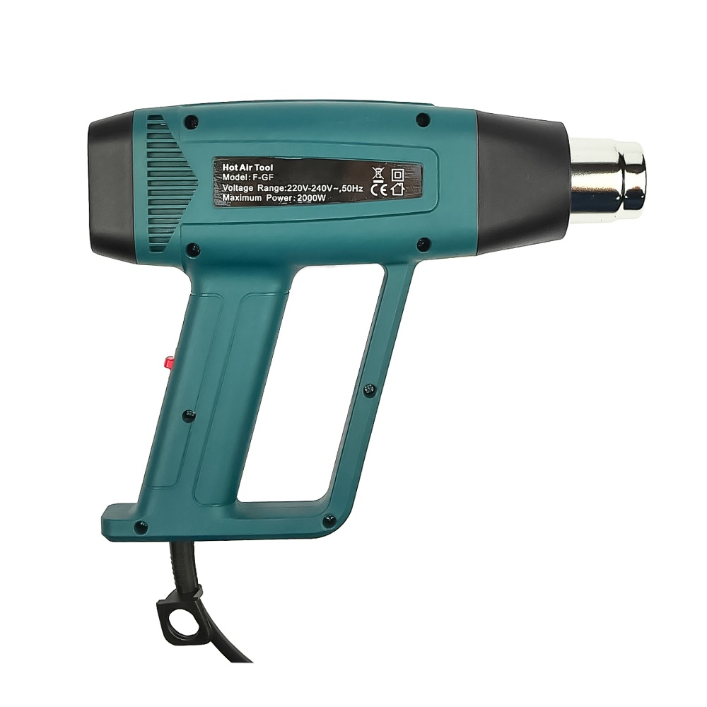 Термофен WEP F-GF-007 с цифровой регулировкой (2000W, 220V, t 60C-600C)
