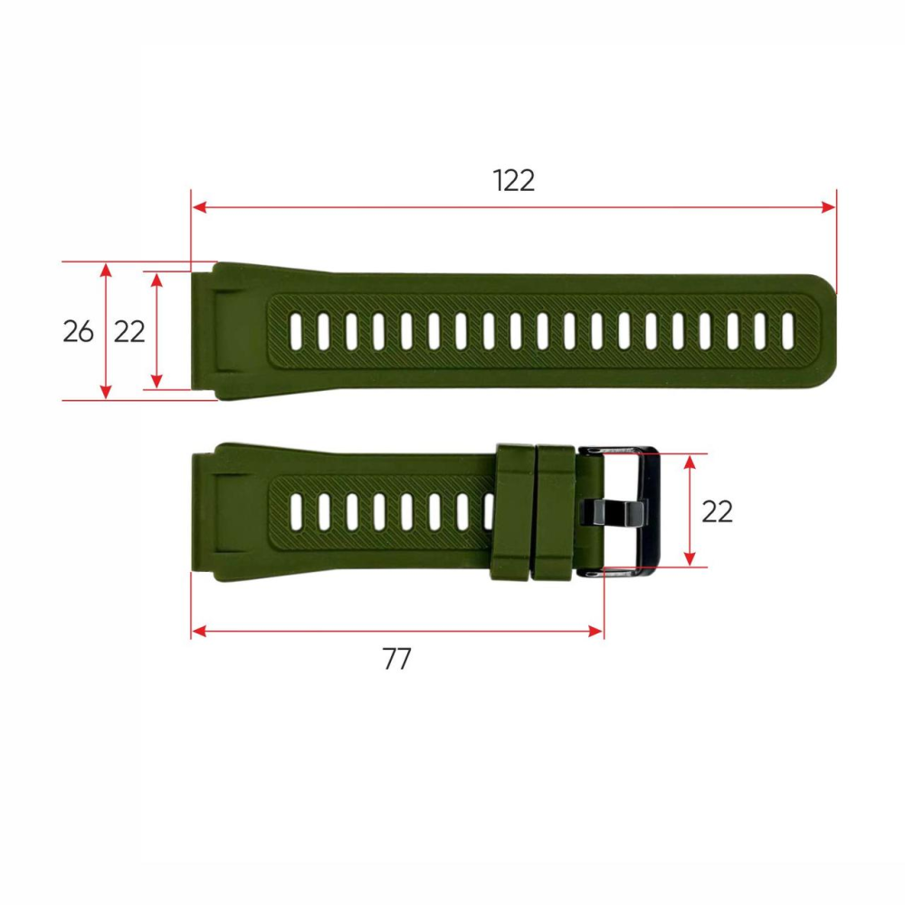 Ремінець для смарт годинника Modfit Ranger Army Green