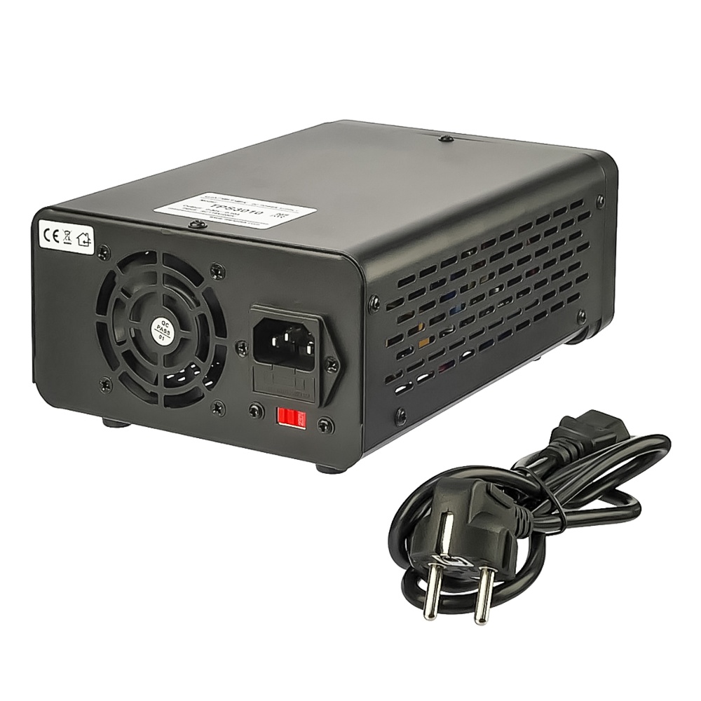 Блок питания лабораторный Wanptek TPS3010, 30V, 10A, импульсный, с цифровой индикацией (V/A/W), USB A/ Type-C