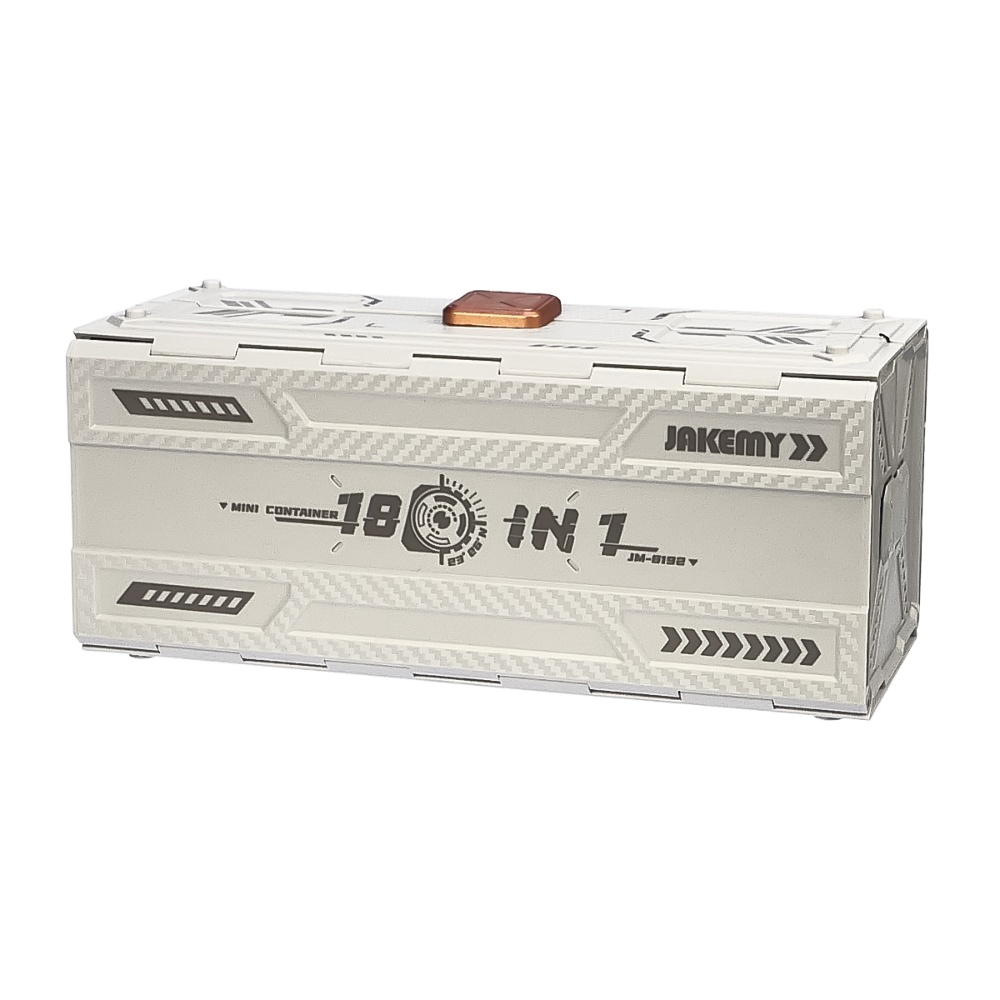 Набор инструментов Jakemy JM-8192 (ручка, 160 бит, удлинитель, 2 пинцета, 2 лопатки, 2 переходника, присоска, 10 медиаторов)