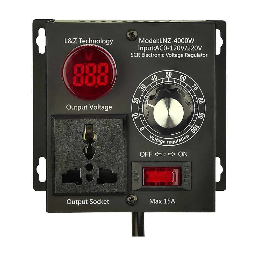 Регулятор напряжения LNZ-4000W (на выходе 60-220V, 3000W)