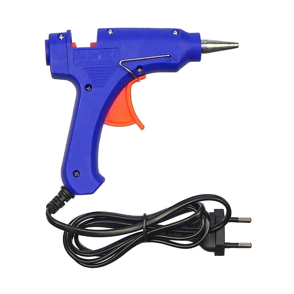 Термоклеевой пистолет Yulian YL-266 (220V, 20W, сопло d=2mm, клей d=7mm)