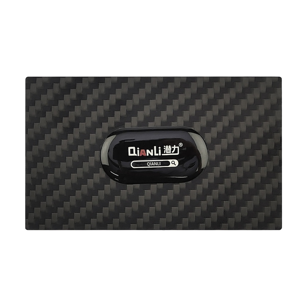 Карта пластиковая QianLi Carbon Fiber Business card shaped (90 x 54 x 0.23 мм)
